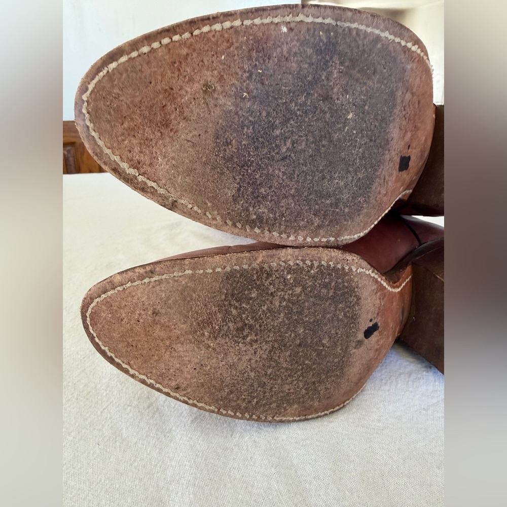 Vintage Abilene Cowgirl Boot Size 7.5 made in USA - Picture 8 of 14